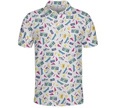 Amazon.com: 80s 90s Cassette Skateboard Sneakers Golf Polo